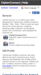 Mobile Screenshot of connect.cipherlab.com